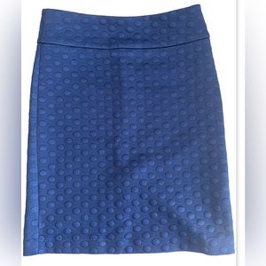 Super cute navy skirt!